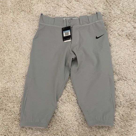 Nike Gray Softball Sports Pants NWT - Picture 1 of 7